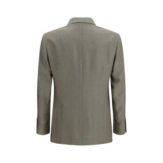 Bicolor Silk Coat