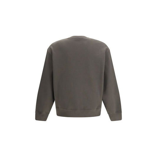 Brown Cotton Sweatshirt