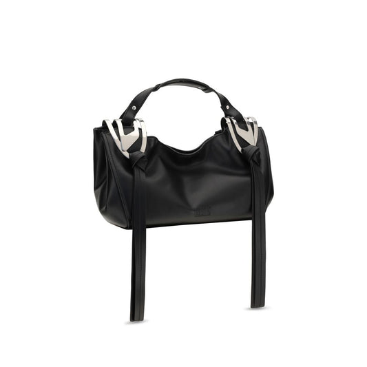 Black Calf Leather Bos Taurus Shoulder Bag