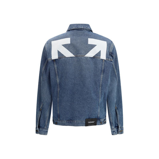 Blue Cotton Denim Jacket