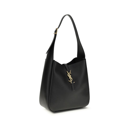 Black Calf Leather Bos Taurus Shoulder Bag