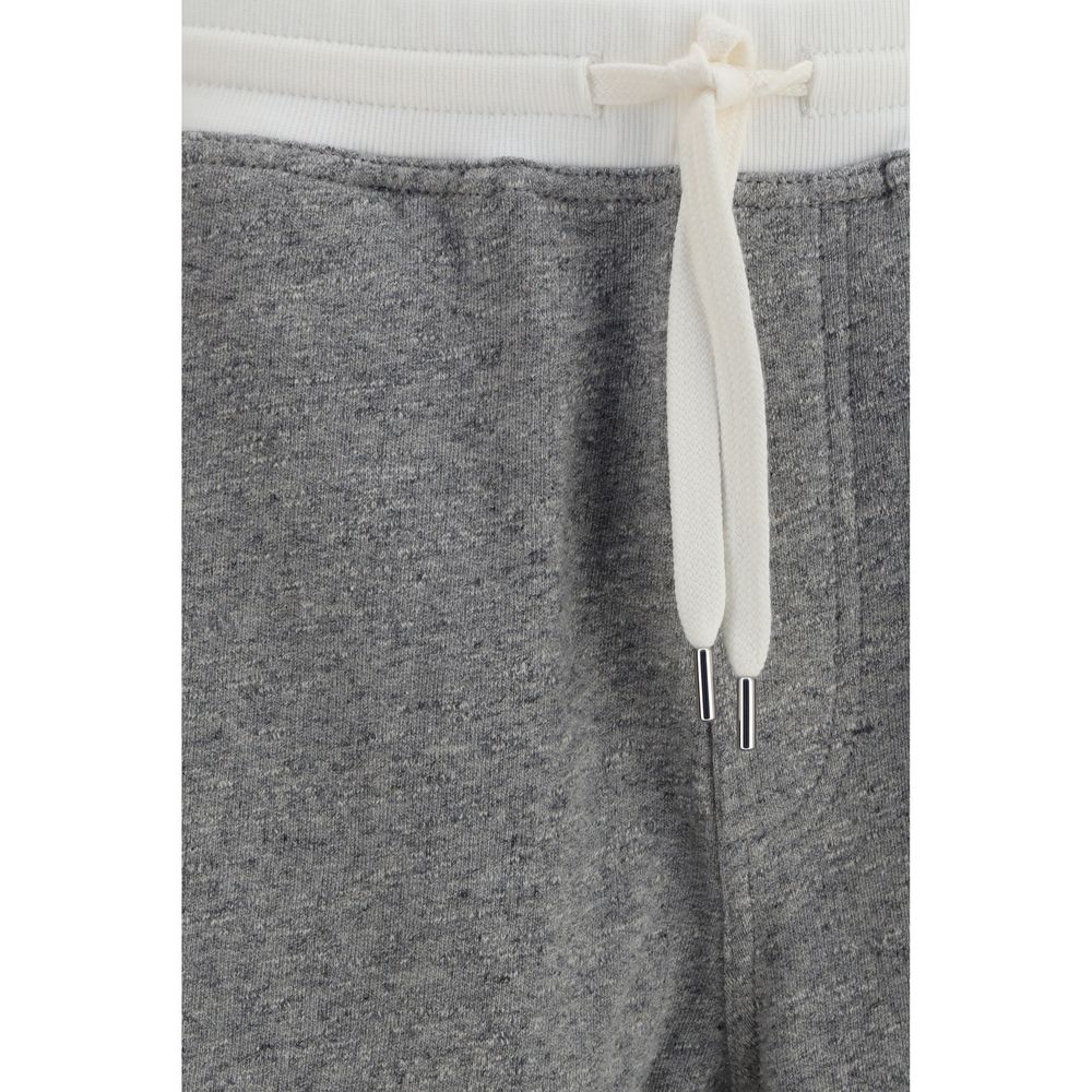 Gray Cotton Joggers (Workout Pants)