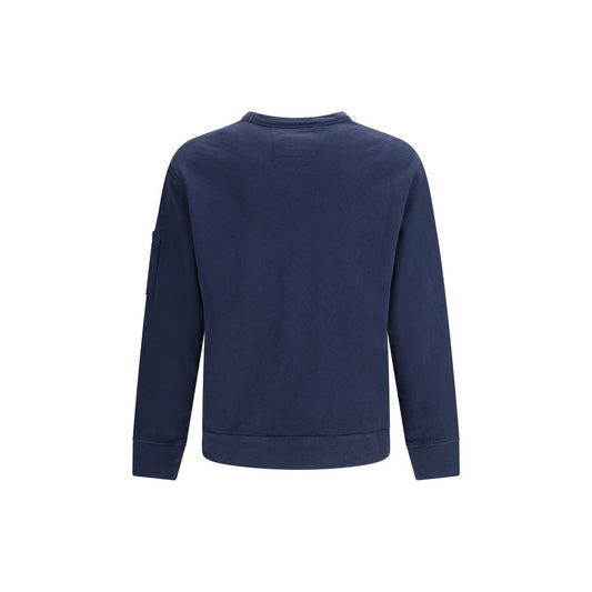 Blue Cotton Sweatshirt