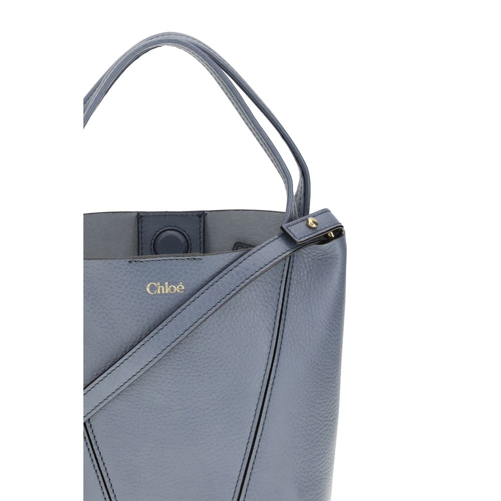 Blue Calf Leather Bos Taurus Shoulder Bag
