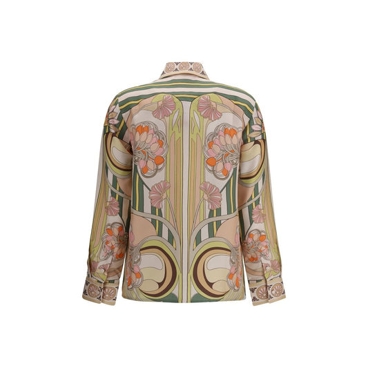 Multicolor Silk Shirt