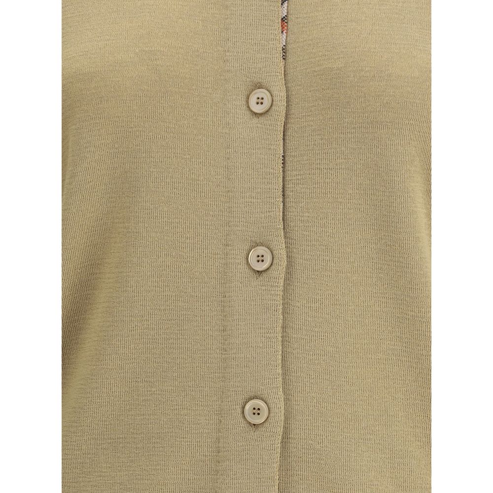 Brown Wool Oves Aries Cardigan