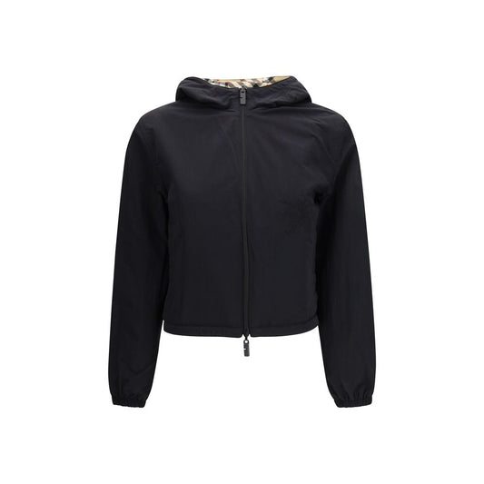 Beige Polyester Full-Length Jacket