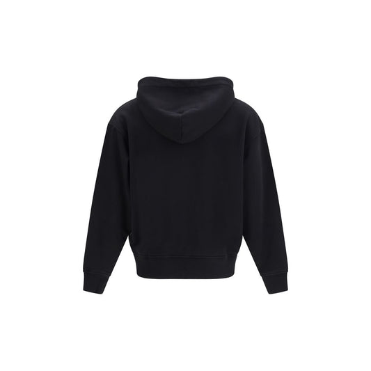 Black Cotton Sweatshirt