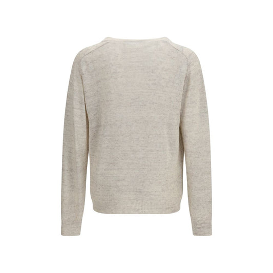 Beige Linen Sweater