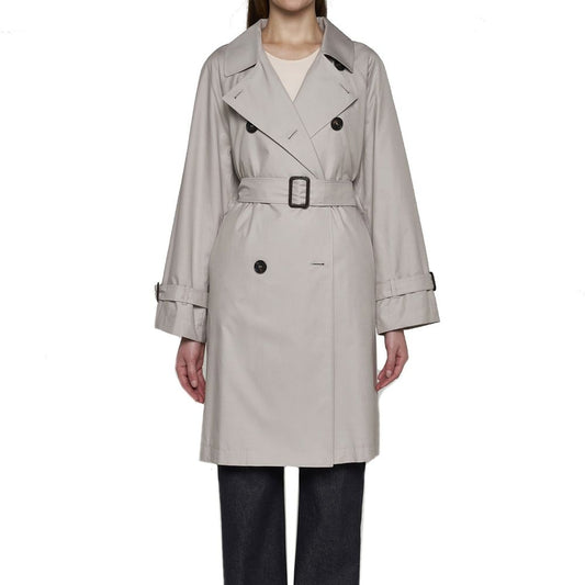 Beige Cotton Coat