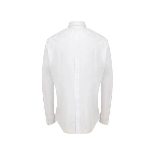 White Cotton Dress Shirt