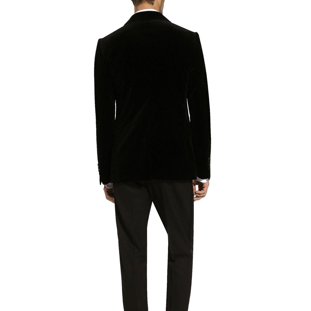 Black Cotton Tuxedo