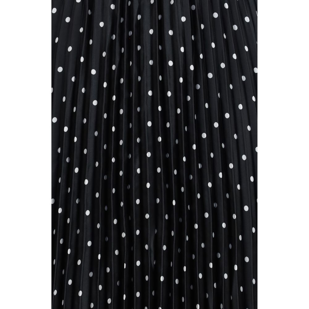 Black Polyester Casual Dress