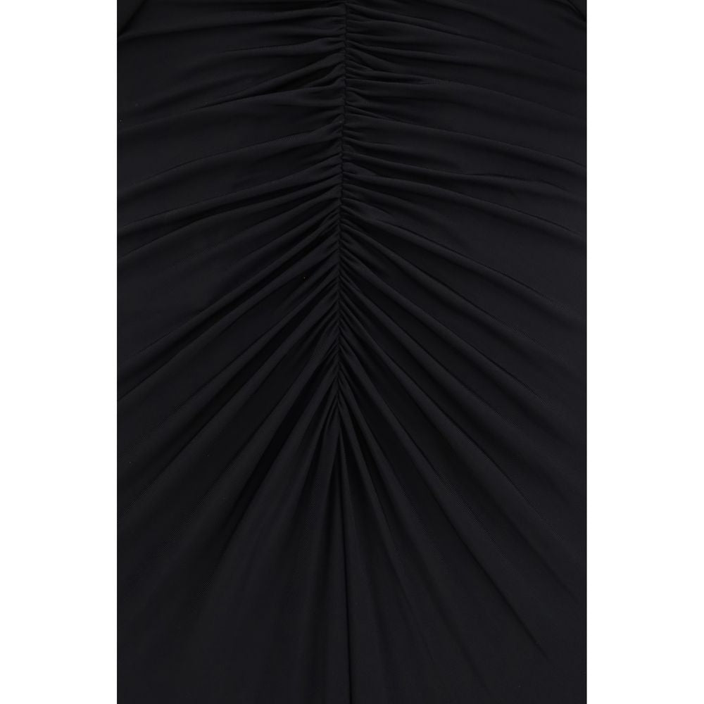 Black Viscose Cocktail Dress