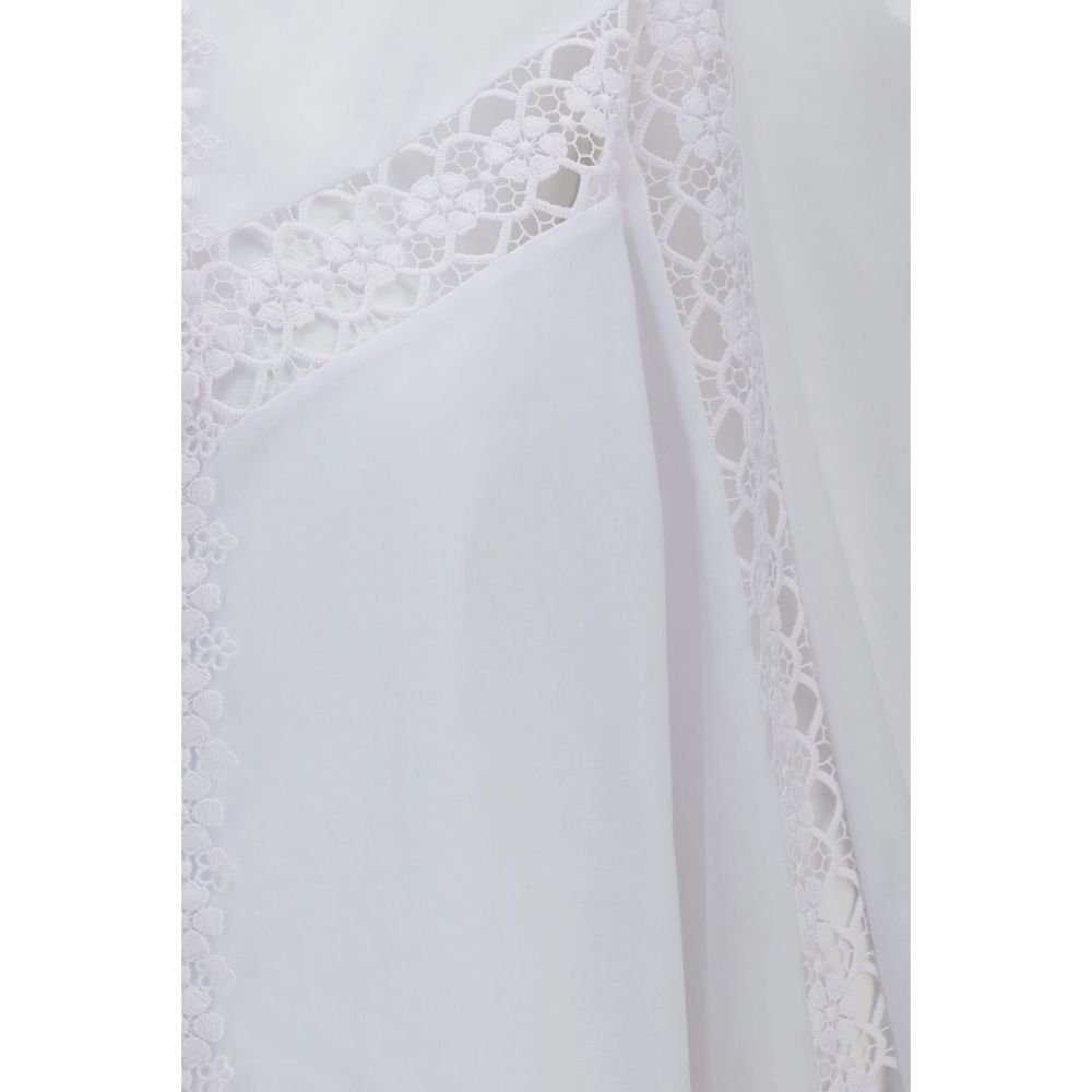 White Cotton Blouse