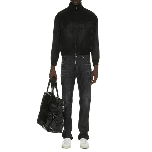 Black Silk Jacket