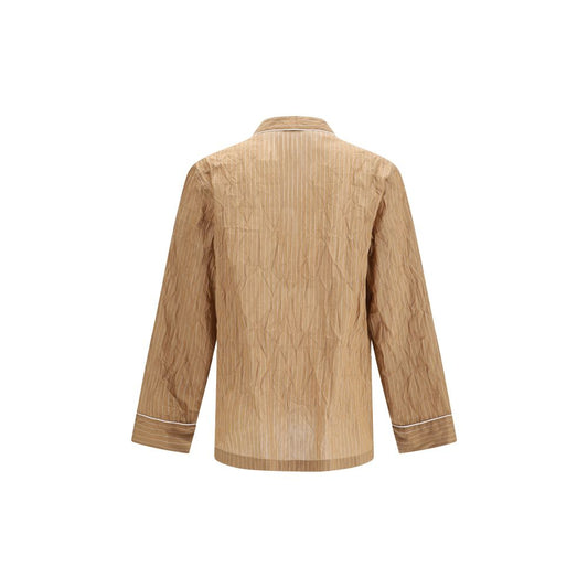 Beige Linen Robe