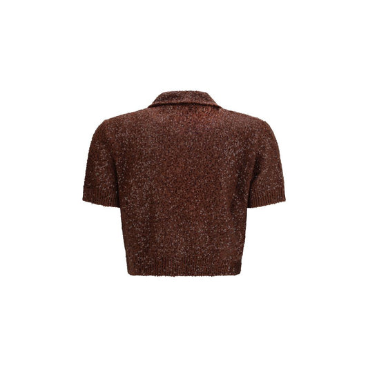 Bordeaux Linen Pattern Shirt