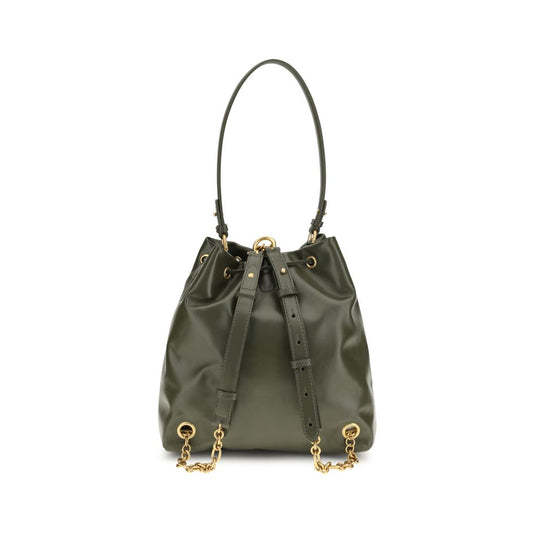 Bicolor Calf Leather Bos Taurus Backpack