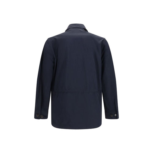 Blue Polyamide Coat