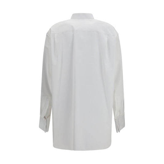 White Cotton Dress Shirt