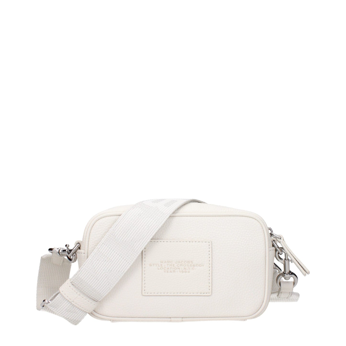 White Leather Crossbody Bag