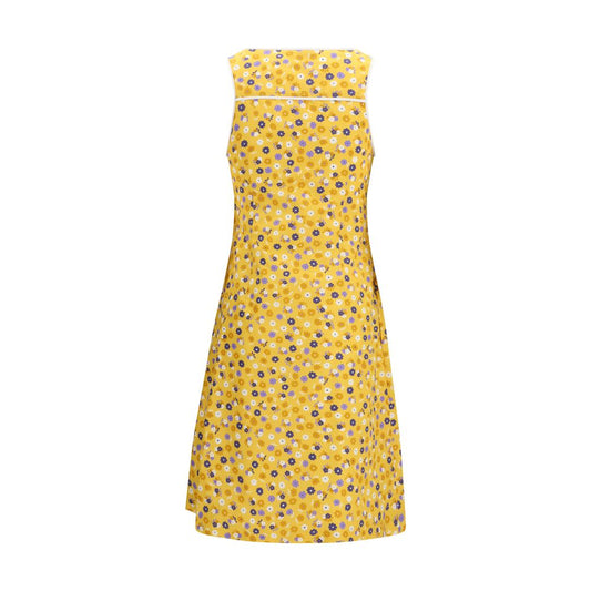 Multicolor Cotton Casual Dress