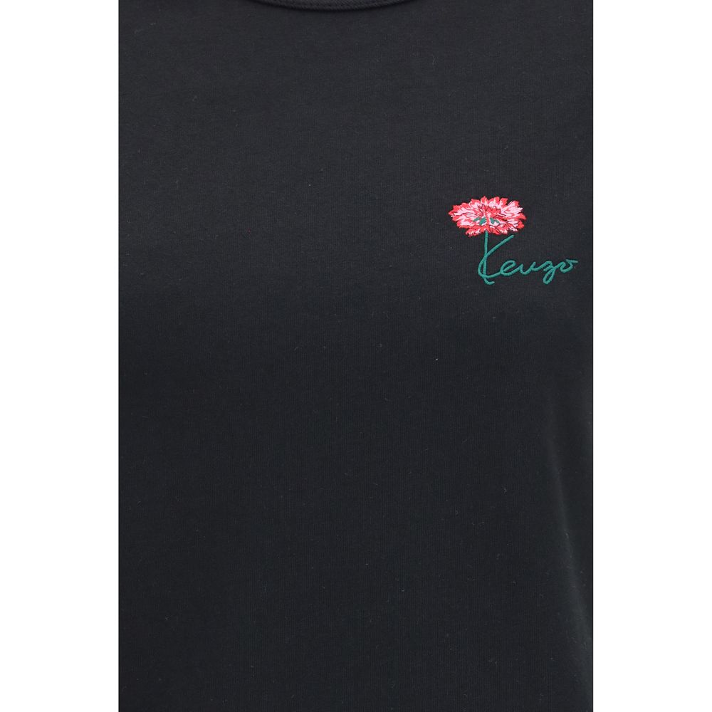 Black Cotton T-Shirt