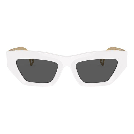 White Acetate Sunglasses
