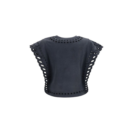 Black Cotton T-Shirt