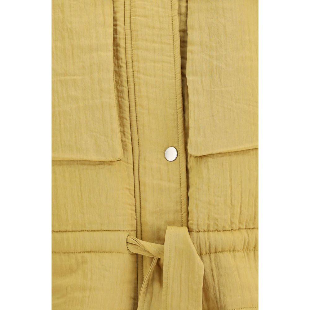 Bicolor Modal Full-Length Jacket