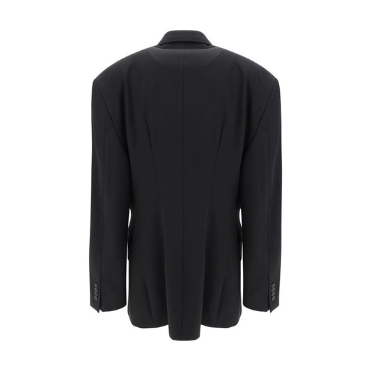 Black Wool Oves Aries Blazer