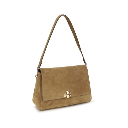 Beige Calf Leather Bos Taurus Shoulder Bag
