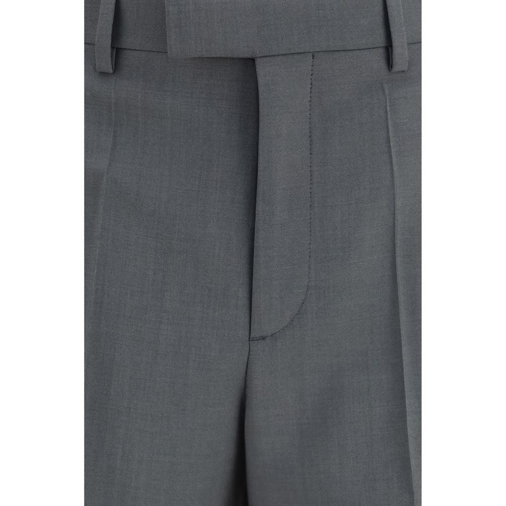 Gray Wool Oves Aries Dress Pants