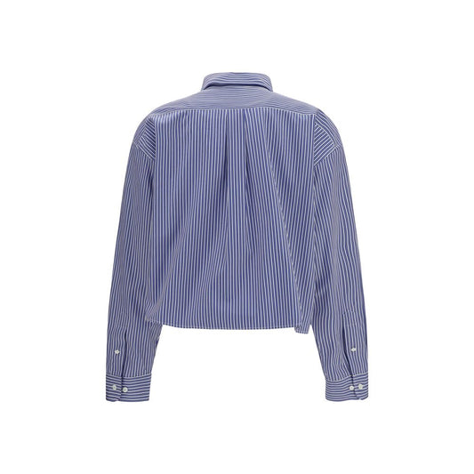 Blue Cotton Dress Shirt