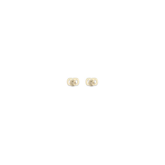 Gold Brass Earrings