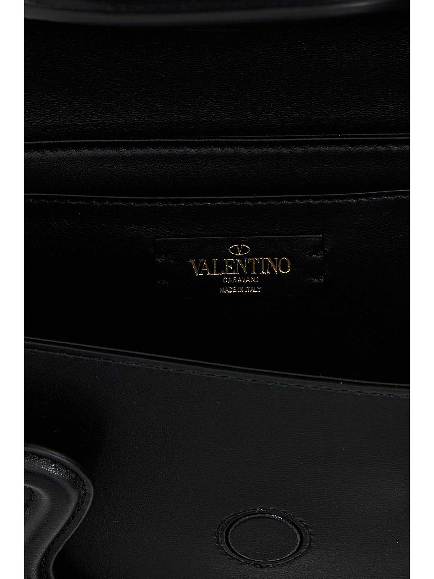 Black Leather Shoulder Bag