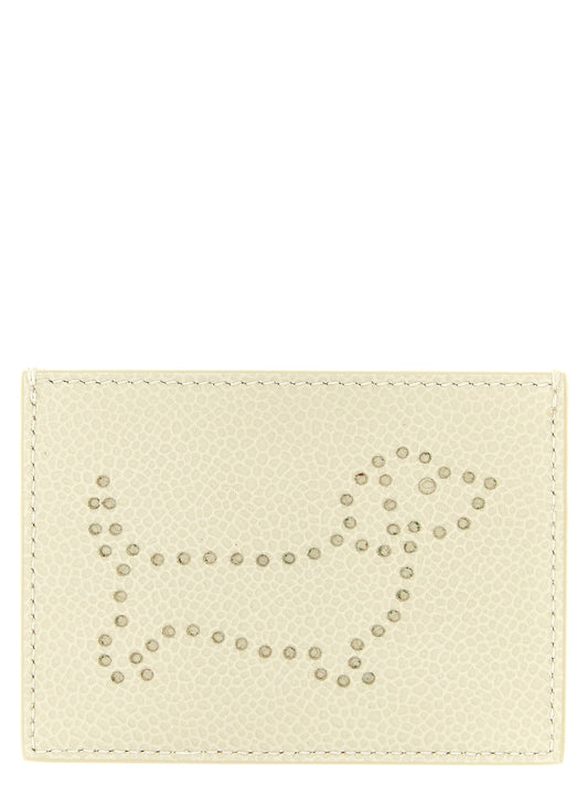 Beige Calfskin Cardholder