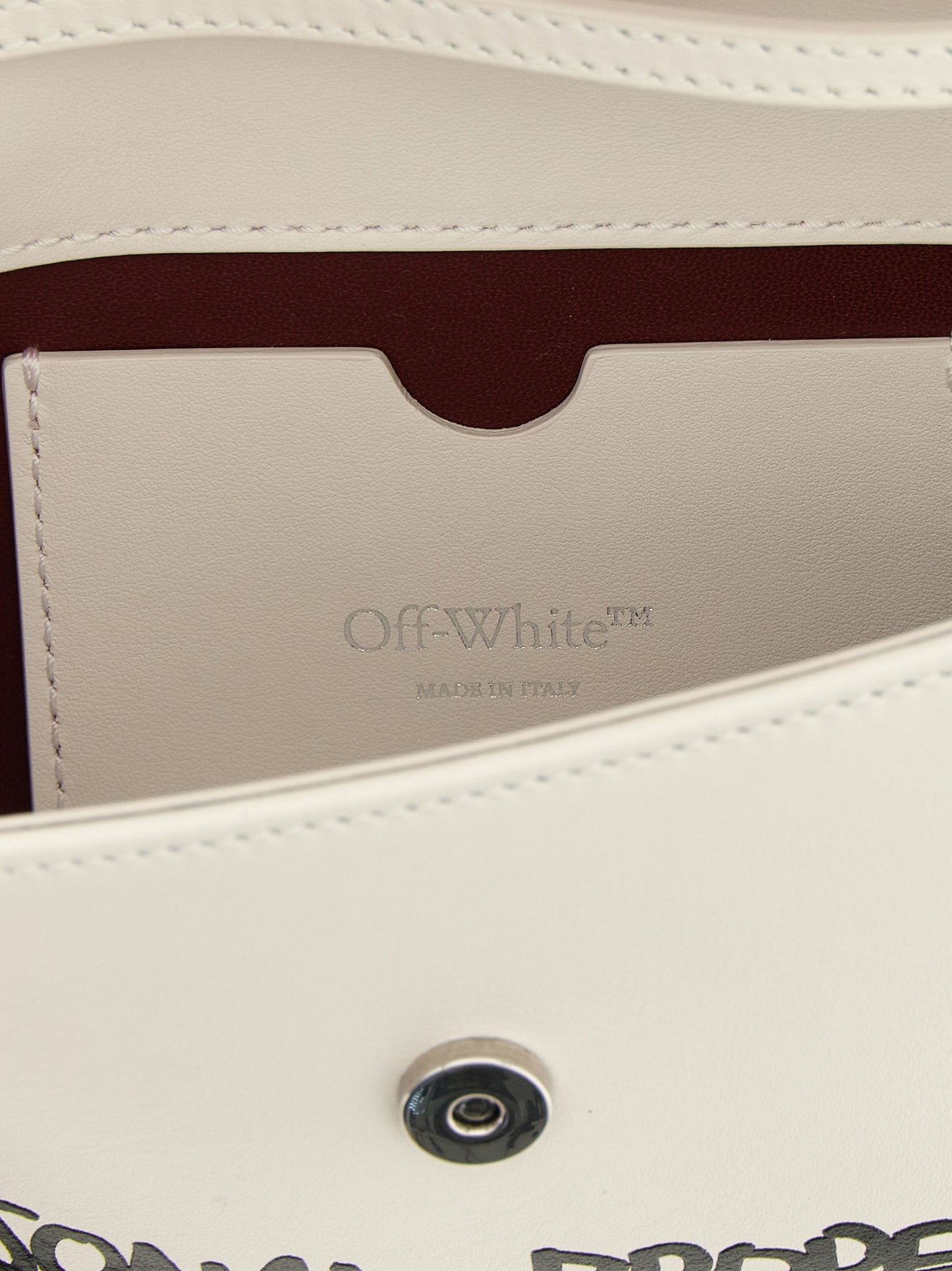 Bicolor Lamb Leather Shoulder Bag