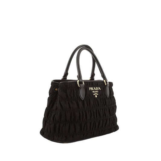 Black Nylon Handbag