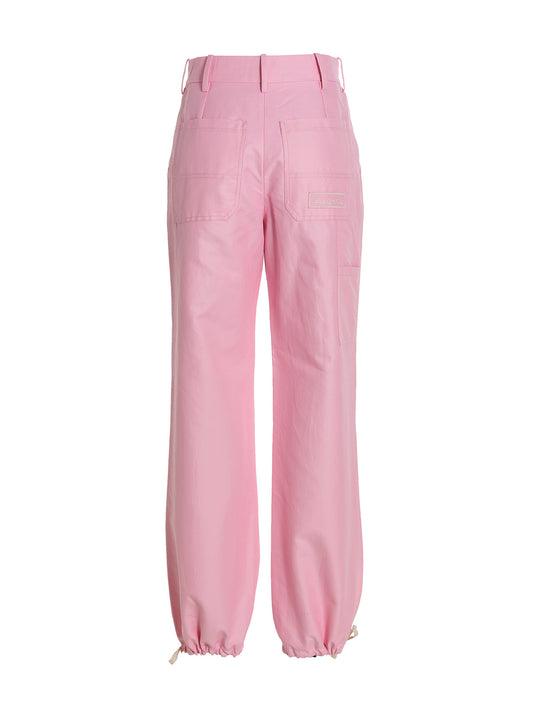 Multicolor Polyamide Casual Pants