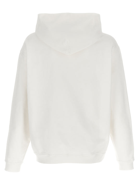 White Cotton Sweatshirt