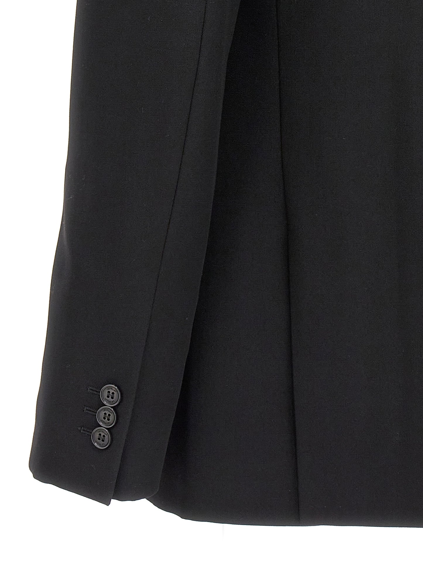 Black Virgin Wool Blazer