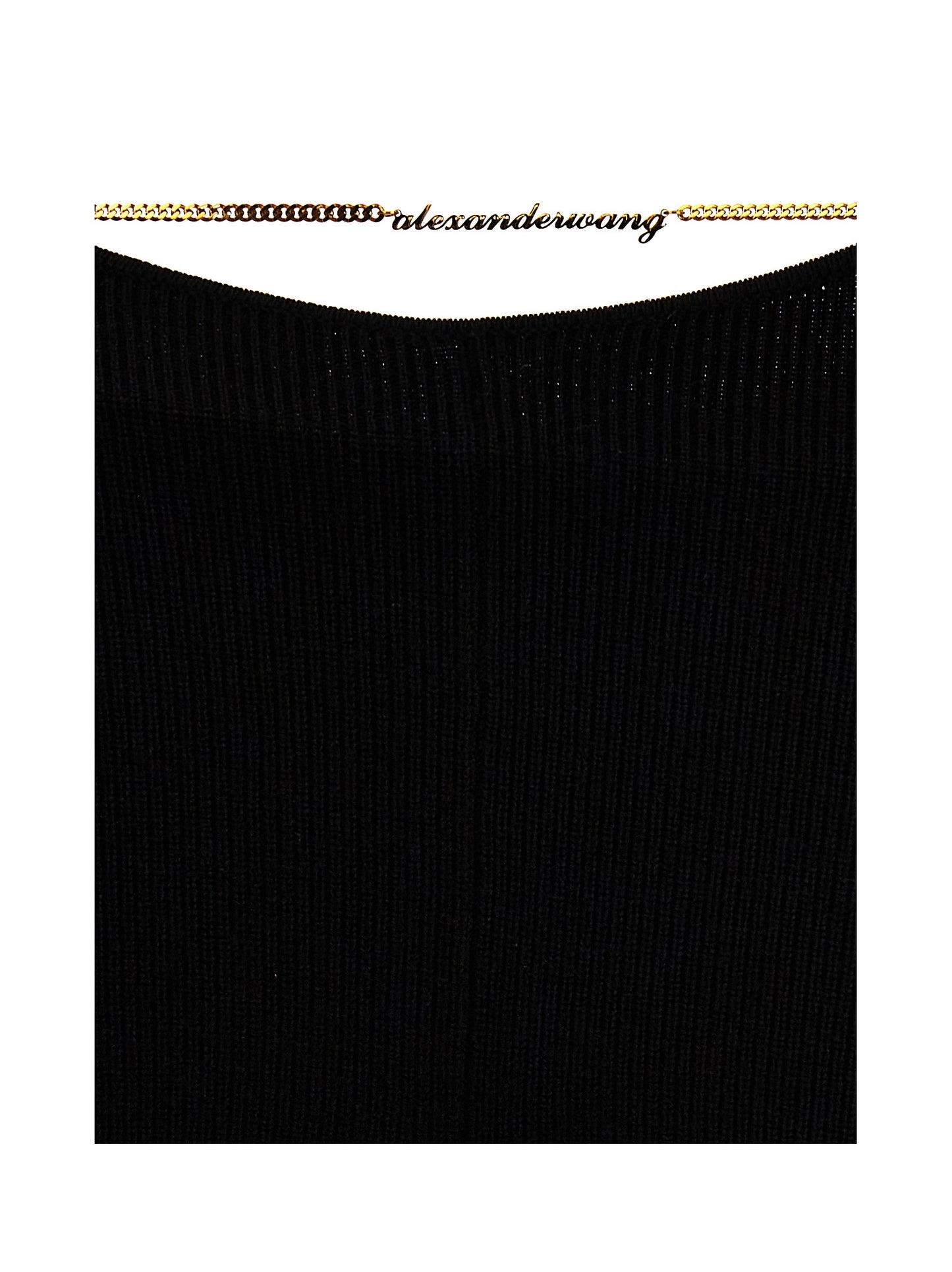 Black Wool Casual Pants