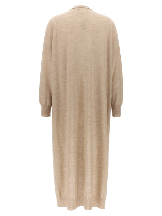 Beige Cashmere Cardigan