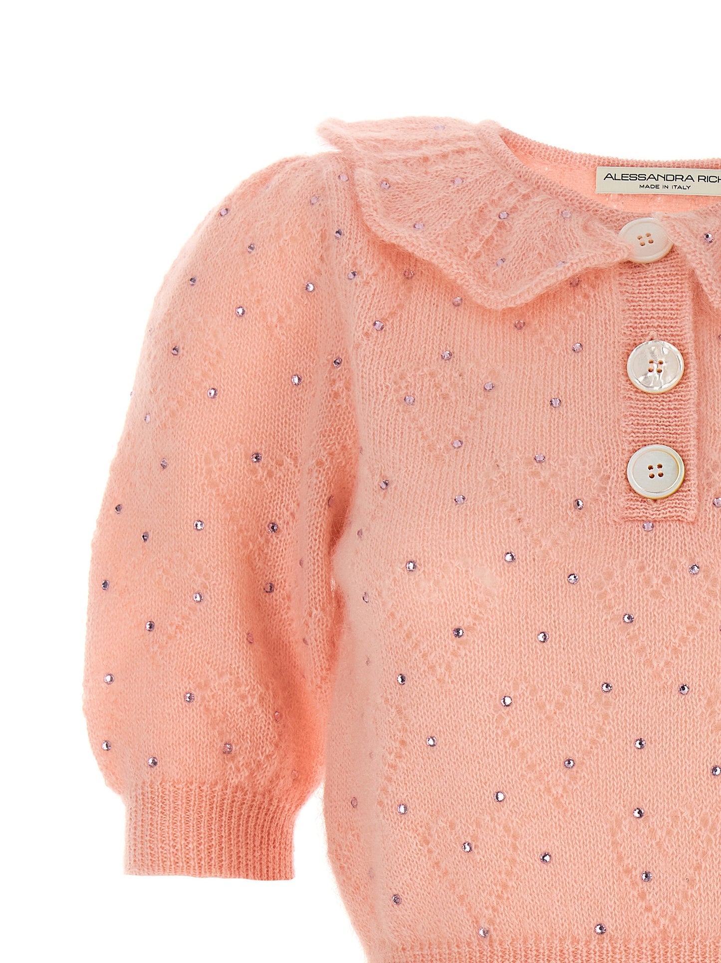 Multicolor Wool Cardigan