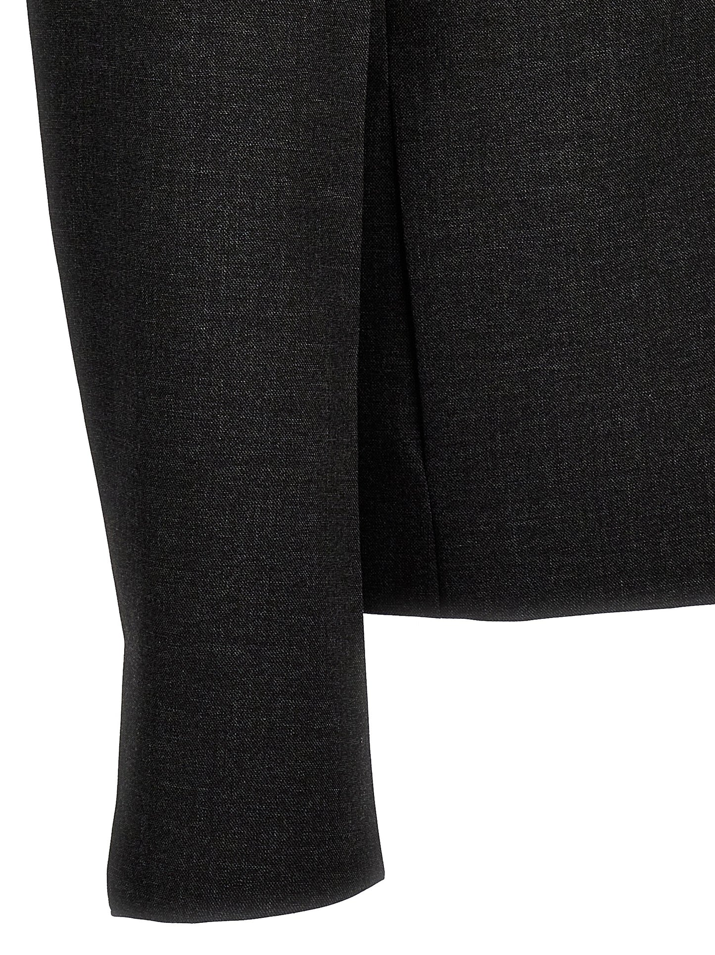 Gray Virgin Wool Jacket