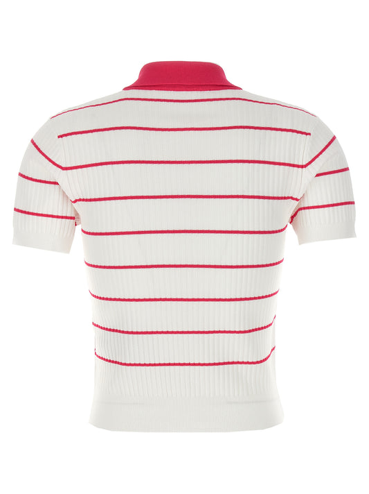 Multicolor Viscose Polo Shirt