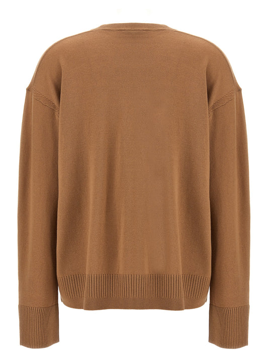 Beige Wool Cardigan