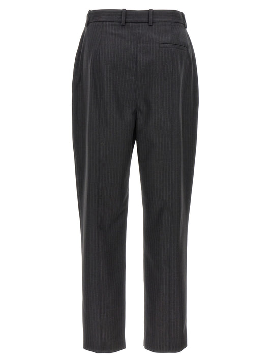 Gray Wool Dress Pants